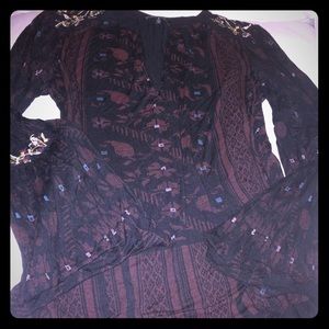 Lucky Brand Embroidered Shirt